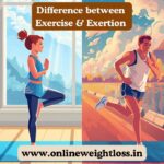 difference between exercise and exertion