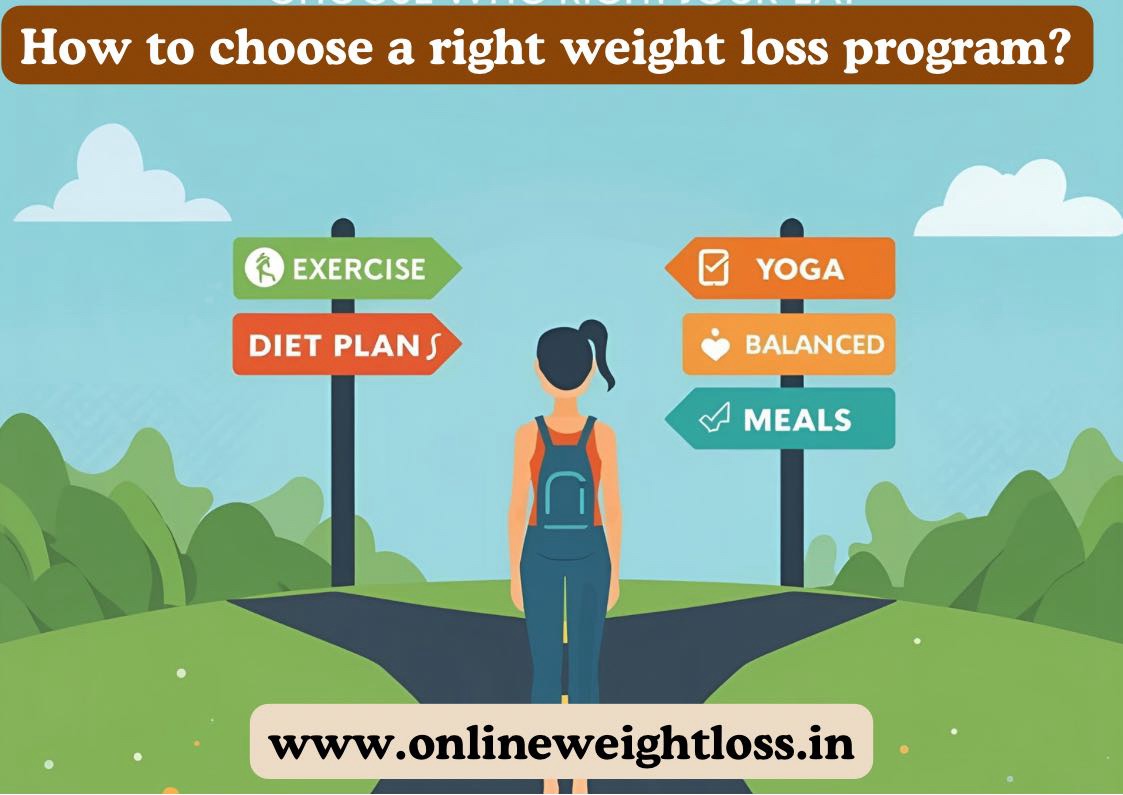 how to choose a right weight loss program