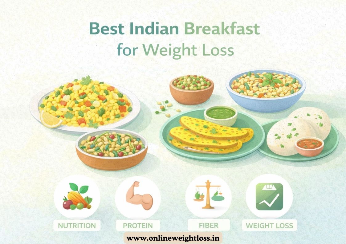 best indian breakfast for weight loss healthy meal options india